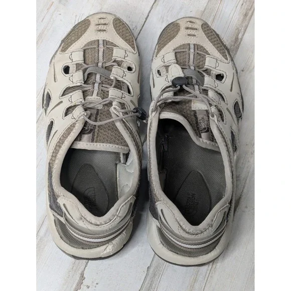 The North Face Women's HEDGEFROG X2 Hiking Water Sandal Shoes Size 7.5 Tan Brown - Picture 2 of 7
